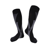 Knee-High Compression Socks 20-30mmHg Nylon Cotton EU36-50 for Men Women
