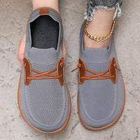 Women's Wide Footed Mesh Loafers Minimalist Fashionable Khaki Style Shoes Breathable Slip on  Barefoot Sneakers Design for Women - Buy online at  Vibe In Cart.