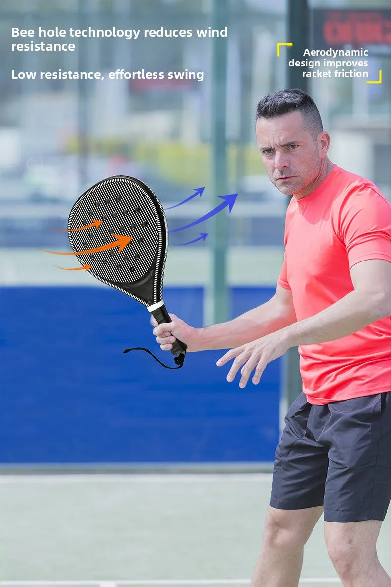 Padel Tennis Rackets beach tennis racketCarbon Fiber  Lightweight Tennis Rackets Outdoor Sports Mens and Womens  Glowing Racket - Buy online at  Vibe In Cart.