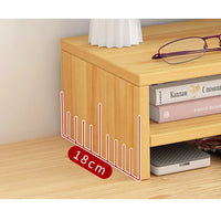 Wooden Laptop Stand with Stable Base and Eyesight Protection