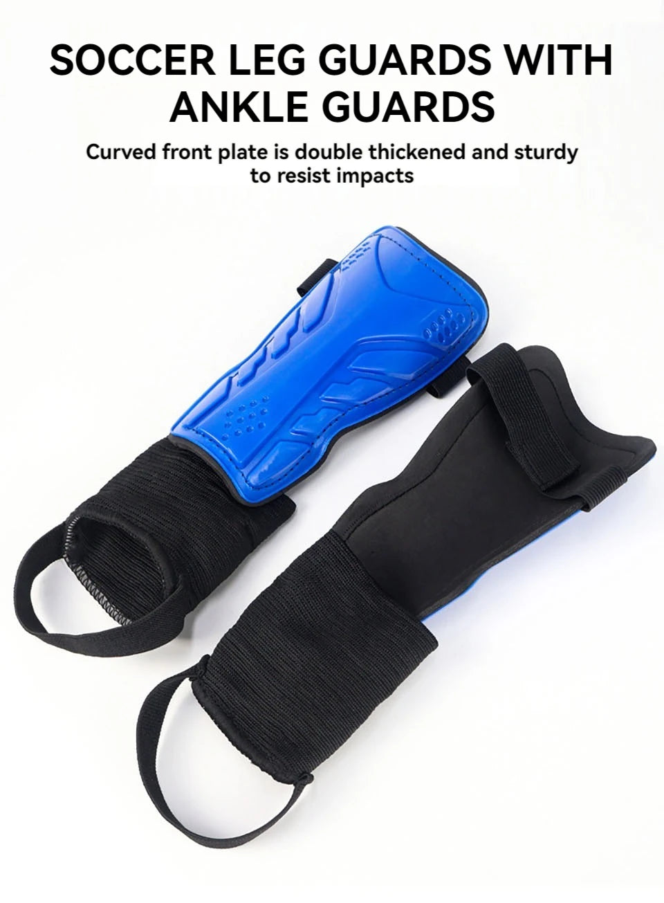 Impact Resistant Football Shin Pads with EVA and PP Material