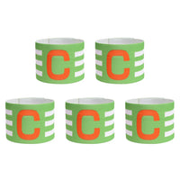 Soccer Captain Armband Adjustable for Kids and Adults 1-5 Pieces