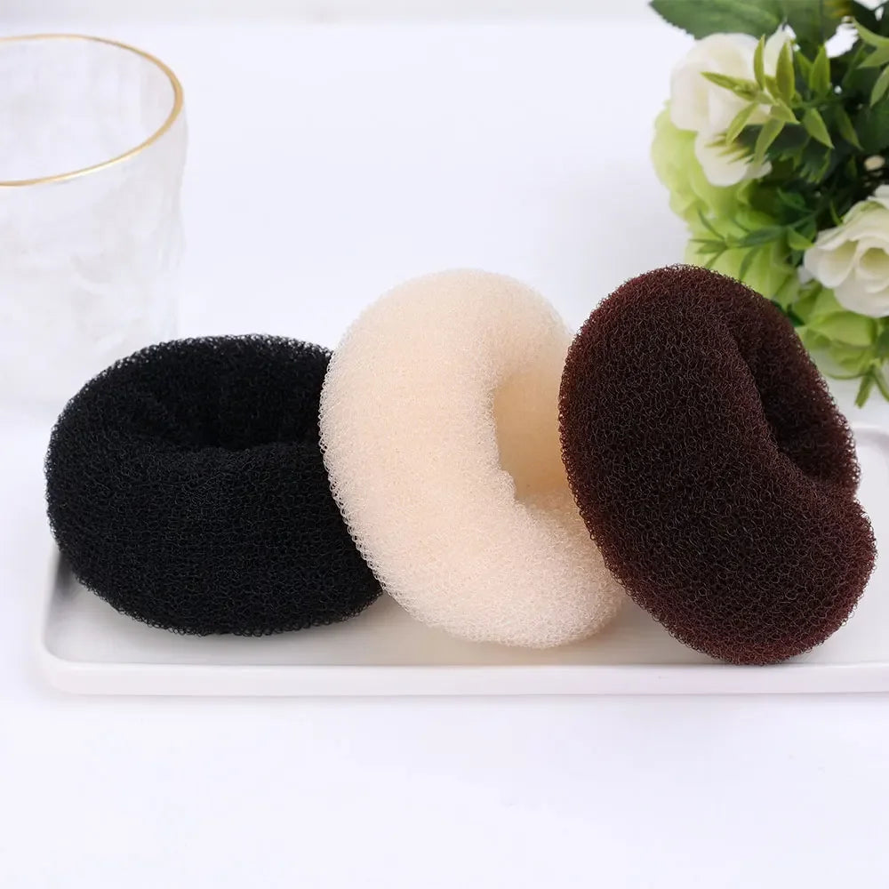 Magic Roll Foam Sponge Easy Big Ring Women Fashion Hair Bun Maker Donut Hair Styling Tools Hairstyle Hair Accessories for Girls - Buy online at  Vibe In Cart.