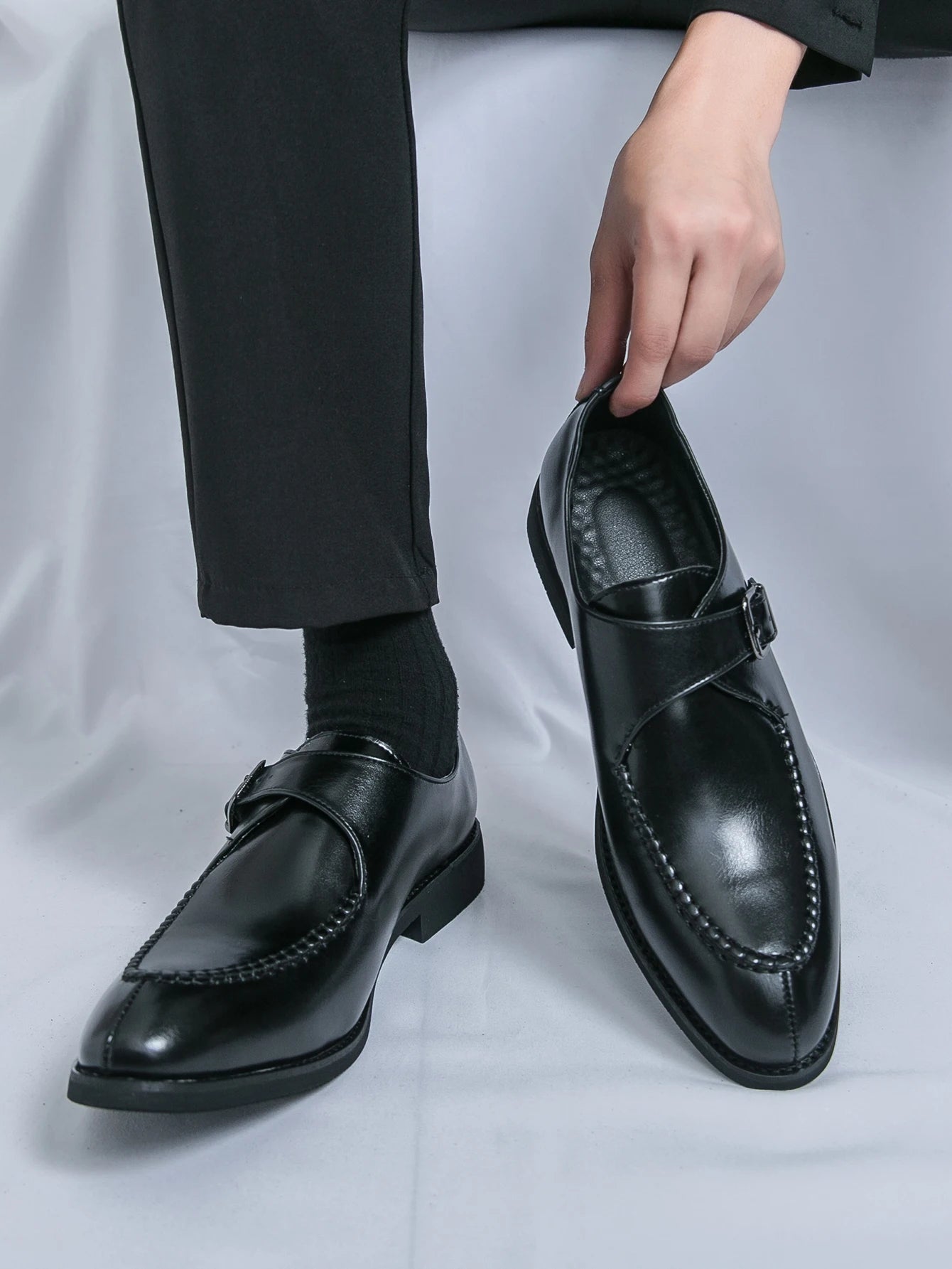 Golden Sapling Men's Formal Shoes Dress Flats Comfortable Derby Loafers Casual Business Men Shoe Fashion Leather Male Footwear - Buy online at  Vibe In Cart.