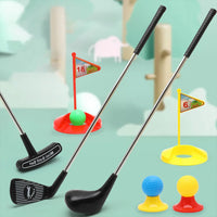 Educational Plastic Golf Clubs Set for Toddlers Ages 3-6