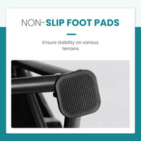 JHK Heavy Duty Camping Chair 450lbs Capacity Portable Folding Chair with Cup Holder Sturdy Steel Frame Outdoor Chair for Camping - Buy online at  Vibe In Cart.