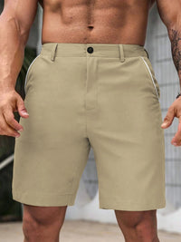 Summer Men's  Casual  Shorts Comfortable Golf  Knee Pants  Lightweight Stretch Casual Hiking Pants Summer Business Streetwear