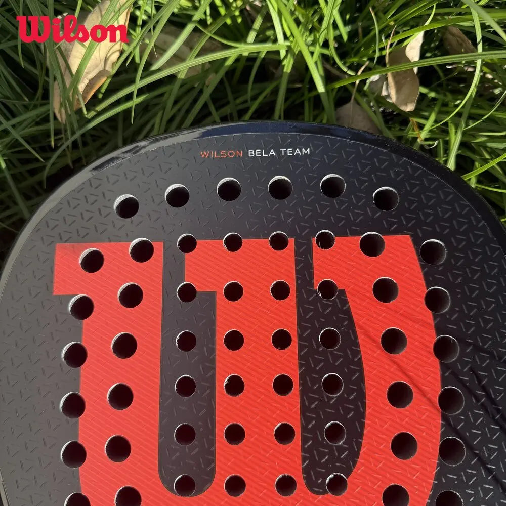 Wilson Professional Tennis Rackets Carbon Fibre Surface Diamond Shape with Eva Memory Flex Foam Core Padel Tennis Racquets - Buy online at  Vibe In Cart.