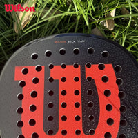 Wilson Professional Tennis Rackets Carbon Fibre Surface Diamond Shape with Eva Memory Flex Foam Core Padel Tennis Racquets - Buy online at  Vibe In Cart.