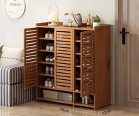 Wall Mounted Multi-Layer Shoe Rack for Home Storage