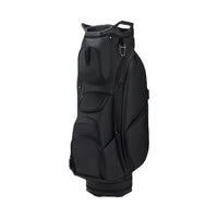 Black PU Leather Waterproof Stand Tour Staff Golf Bag
