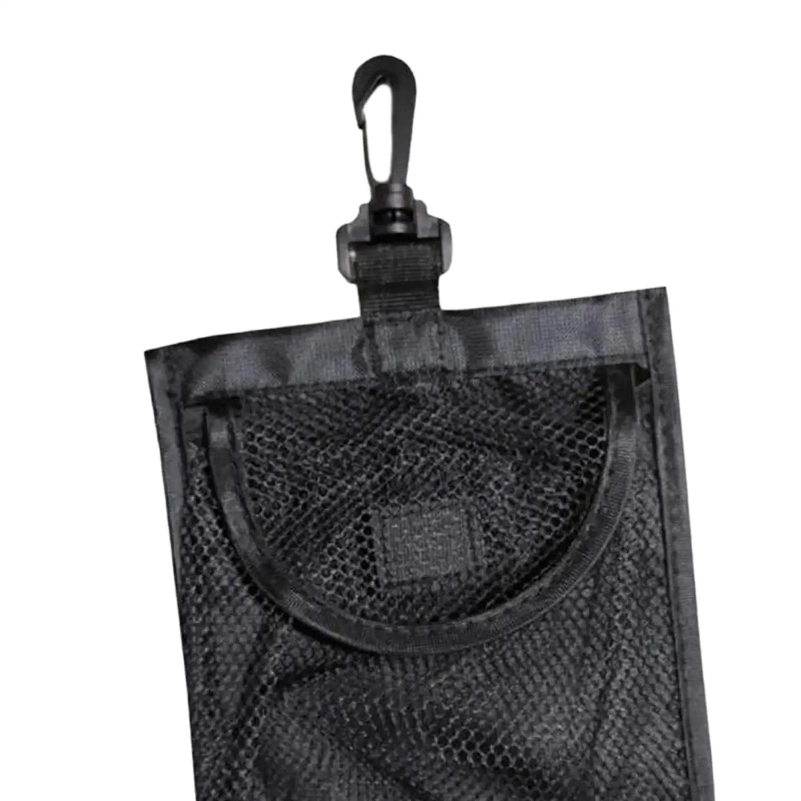 Mesh Storage Pouch for Golf and Tennis Balls with Hook