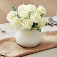 10/20/50Pcs Artificial Foam Rose Flowers PE Fake Flower for Home Room Dceor Wedding Party Halloween Thanksgiving Christmas Decor - Buy online at  Vibe In Cart.