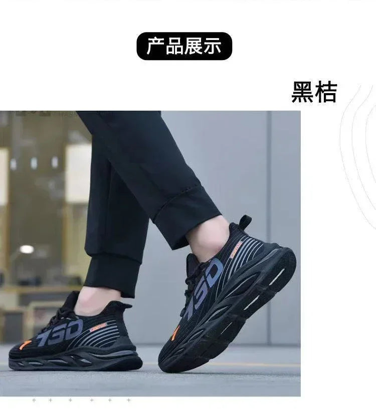 2025 Casual Sneakers for Men Slip on New Fashion Breathable Running Shoes Outdoor Gym Sports Shoes Walking Training Tennis Shoes - Buy online at  Vibe In Cart.