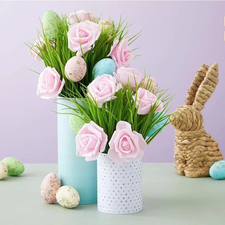 10/20/50Pcs Artificial Foam Rose Flowers PE Fake Flower for Home Room Dceor Wedding Party Halloween Thanksgiving Christmas Decor - Buy online at  Vibe In Cart.