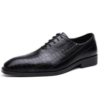 Luxury Mens Leather Shoes Retro Carved Lace-up Brogue Oxford Wedding Men Dress Shoes Male Formal Business Gentleman Office Shoes - Buy online at  Vibe In Cart.