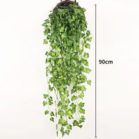 90cm Artificial Plant Vine Home Decoration Hanging Plastic Leaf Grass Garland Outdoor Wedding Party Decorations Fake Rattan Ivy - Buy online at  Vibe In Cart.