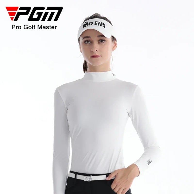 PGM Golf Ice Silk Bottom Coat Shading Sunscreen Long-sleeved T-shirt Ice Silk Shirt Summer Ultra-thin Cool Money YF001 - Buy online at  Vibe In Cart.