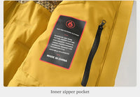 Unisex Waterproof Windproof Warm Winter Fleece Coat for Outdoor Use