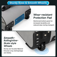 Golf Travel Bag Heavy Duty With Wheels 900D Polyester Foldable