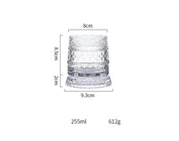 255 ML Whiskey Glass  Transparent Wine Glass Household Heat-resistant Rotatable Beer Cup Party Drinkware Foreign wine cup - Buy online at  Vibe In Cart.
