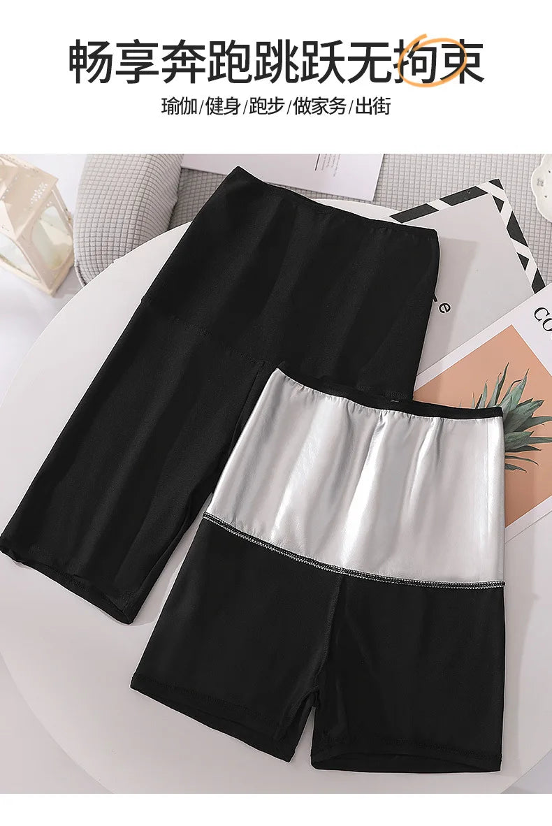 Women Thermo Body Shaper Slimming Pants Silver coating Weight Loss Waist Trainer Fat Burning Sweat Sauna Capris Leggings Shapers - Buy online at  Vibe In Cart.