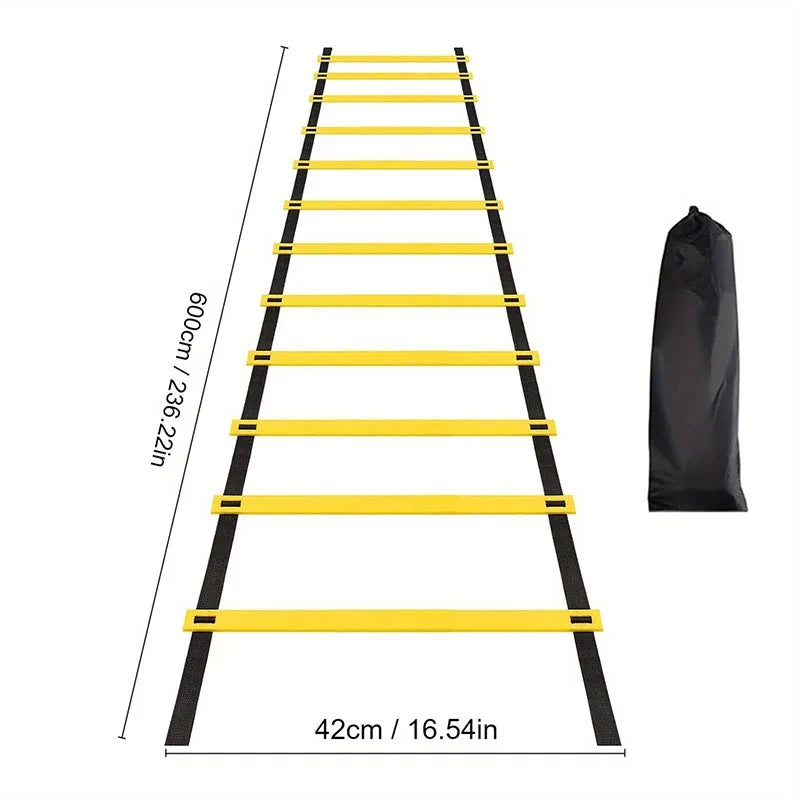 Agility Ladders Nylon Straps For Speed Training And Sports Flexibility Agility Football Training Energy Ladder Equipment - Buy online at  Vibe In Cart.