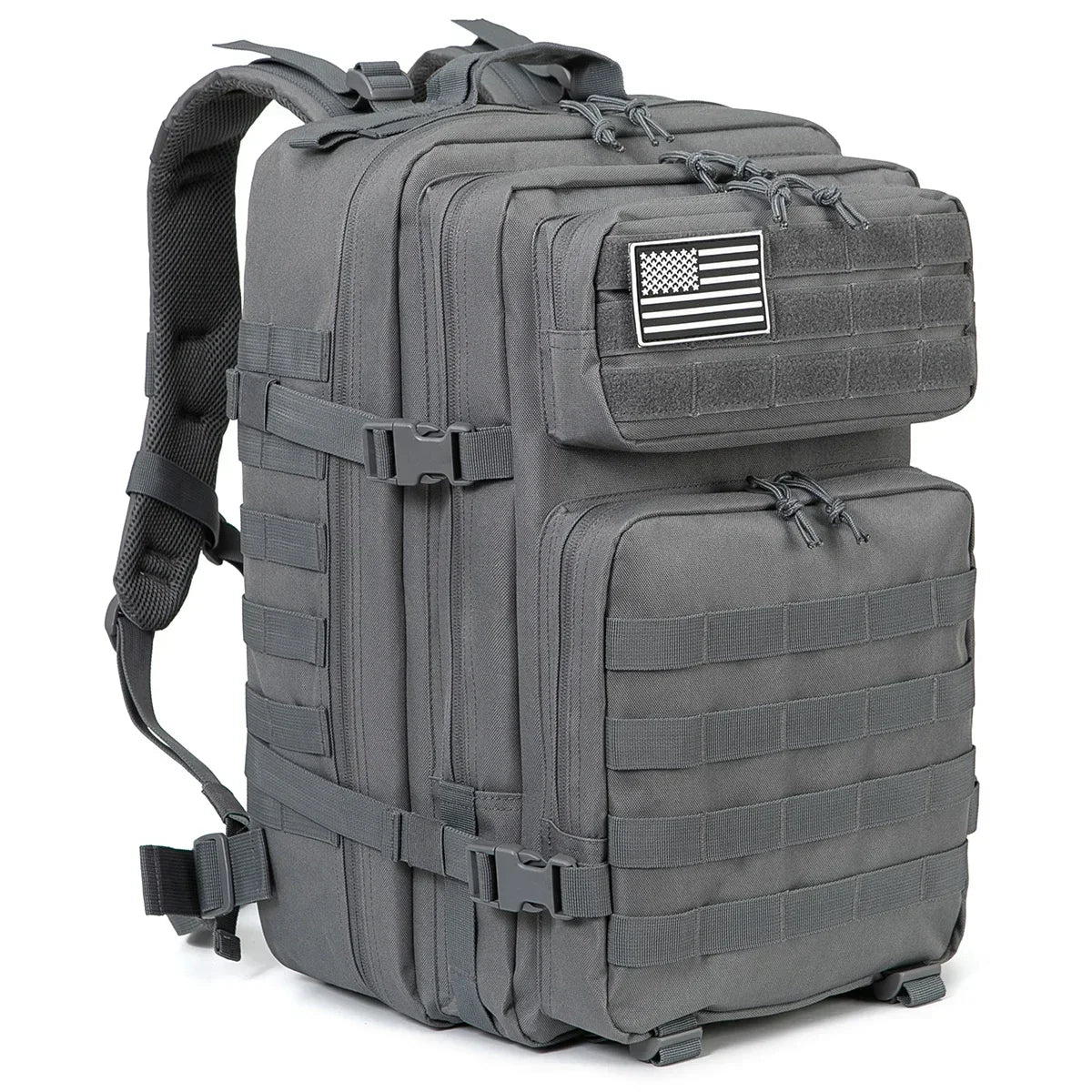 Outdoor Tactical Backpack for Men 45L Polyester with Molle