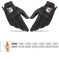 1Pair Men's Golf Gloves Lambskin Soft Fit Sport Grip Durable Gloves Anti-skid Breathable Sports Gloves Fit Left And Right Hand - Buy online at  Vibe In Cart.
