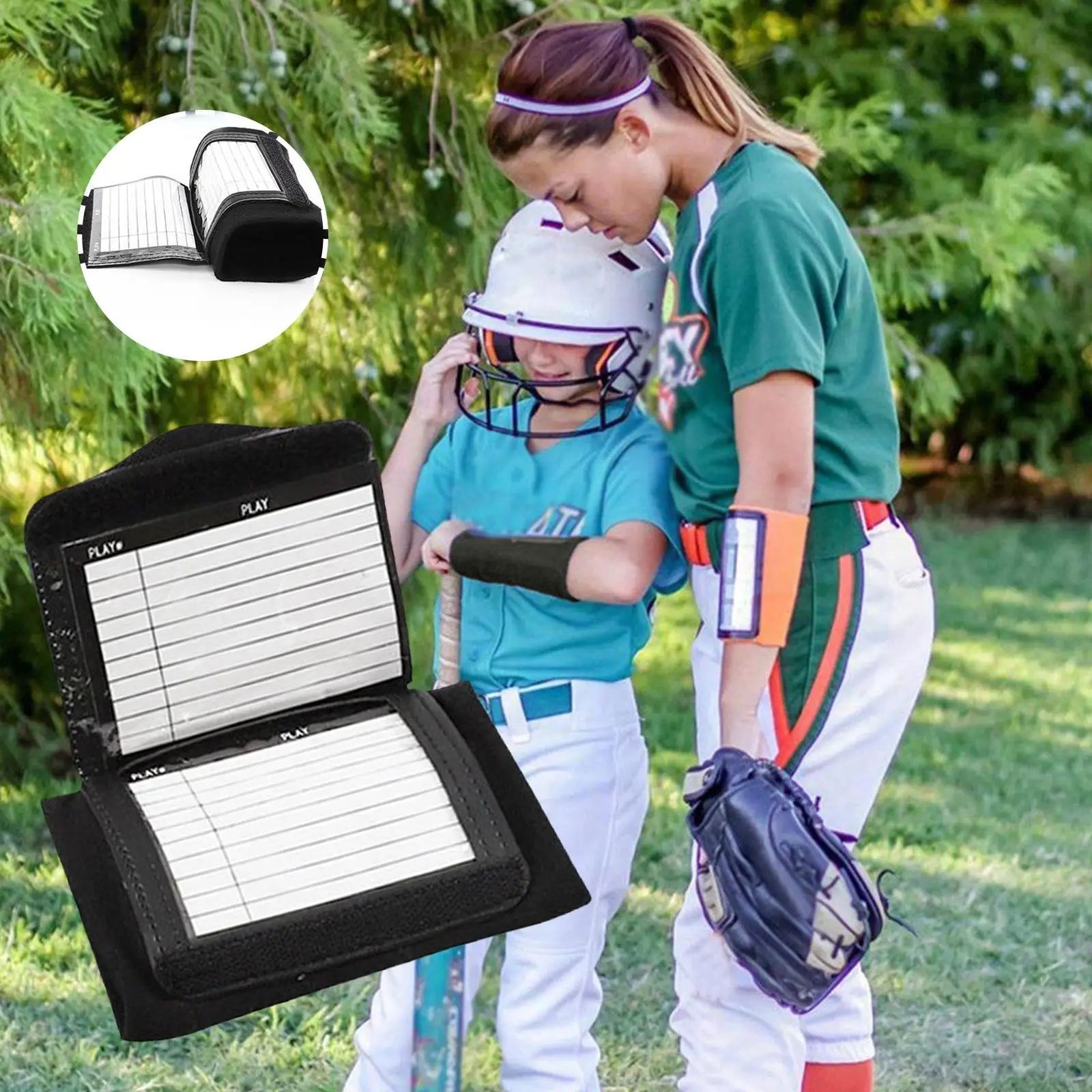 Football Play Wristbands Soccer Quarterback Triple Multi-Sport Insert Armband Wristband Softball Playbook J8J3 - Buy online at  Vibe In Cart.