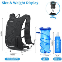 20L Cycling Lightweight Hydration Backpack Outdoor Sport Camping Climbing Mountaineering Rucksack Travel Water Bag 500ML/2L/3L - Buy online at  Vibe In Cart.