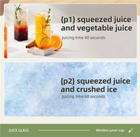 TINSOL New Home Juicer 10 Blades 3000mAh Multifunctional Blender Knob Juicer Ice Crusher  High Juicing Rate Kitchen Tools - Buy online at  Vibe In Cart.