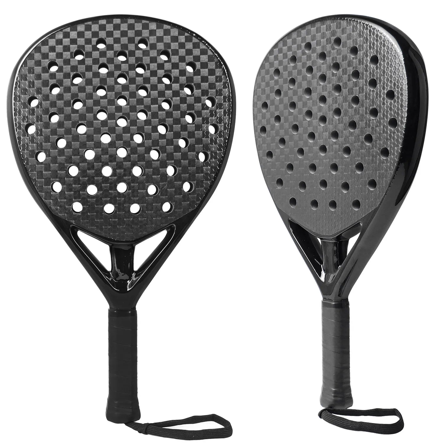 3K/12K Carbon Fiber Professional Tennis Padel Racket for Men Rough Surface with Eva Soft Memory Foam Core for Training - Buy online at  Vibe In Cart.
