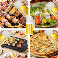 1-4Pc 2-in-1 Sprayer Pourer Oil Empty Bottle Plastic Oil Container Dispenser Vaporizer Kitchen Barbecue Camping Cooking Utensils - Buy online at  Vibe In Cart.