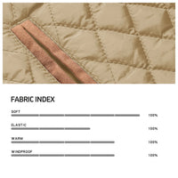 Men's Jackets Winter Warm Bomber Quilted Coat Lightweight Business Casual Button Down Clothing Waterproof Warm Jackets US Size - Buy online at  Vibe In Cart.