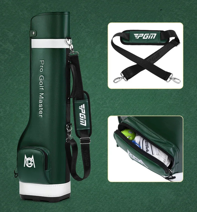 Golf Bag Half Section Lightweight Portable Waterproof Microfiber for 14 Clubs