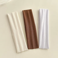 Four Seasons Solid Sports Headbands For Women Fitness Running Yoga Solid Color Elastic Hairbands Stretch Makeup Hair Accessories - Buy online at  Vibe In Cart.