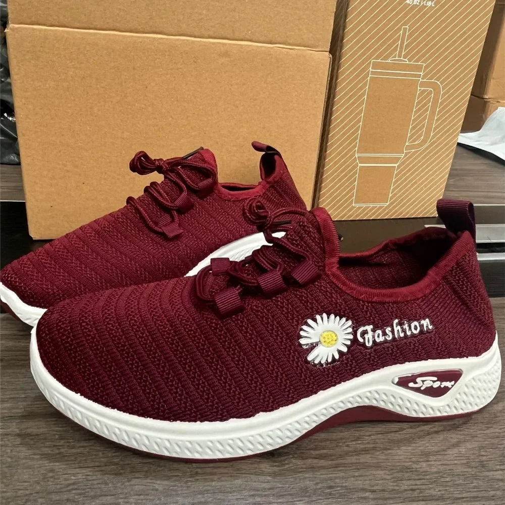 Women Sneakers Autumn New Trendy Mesh Casual Sports Running Shoes Wholesale Comfortable Lightweight Breathable Fashion Sneakers - Buy online at  Vibe In Cart.