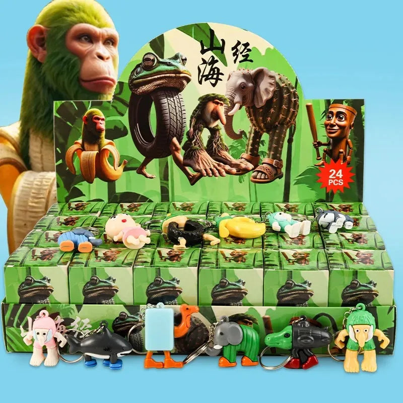 24PCS Italian Brainrot Blind Boxes Toys Assorted Tung Sahur Keyrings Tralalero Crocodilo Shimpanzini Bananini Collectible - Buy online at  Vibe In Cart.