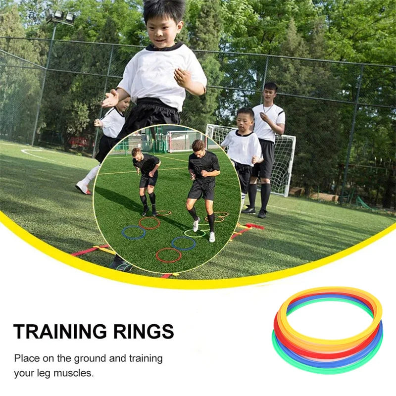 10pcs Durable Agility Training Rings Portable Football Soccer Speed Agility Training Rings Sport futbol Training Equipment - Buy online at  Vibe In Cart.