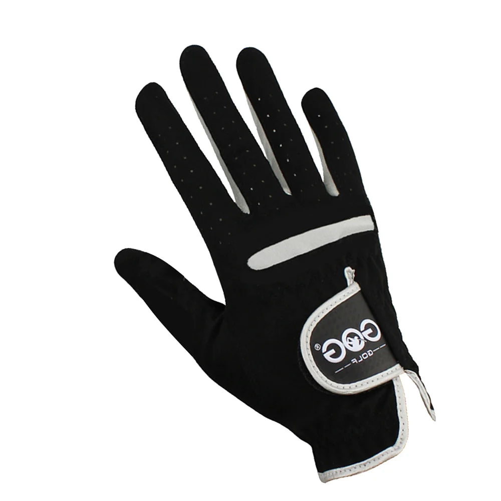 1 Pcs Men's Golf Glove Left Hand Right Hand Micro Soft Fiber Breathable Golf Gloves Men Color Black Brand GOG - Buy online at  Vibe In Cart.