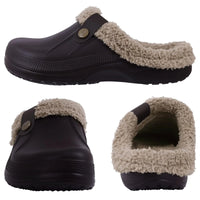 Kidmi Classic Fur Shoes For Men Women Lined Clogs Waterproof Shoes Winter Fuzzy Slippers for Women Men Indoor and Outdoor Shoes - Buy online at  Vibe In Cart.