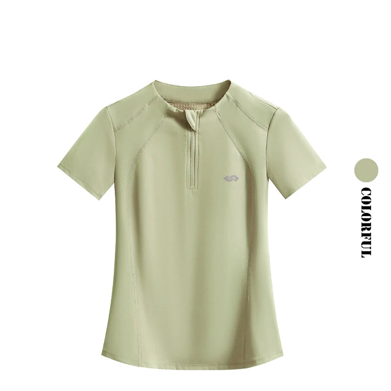 Women's 2-Piece Tennis Skirt and Top Set, Polyester Elastane