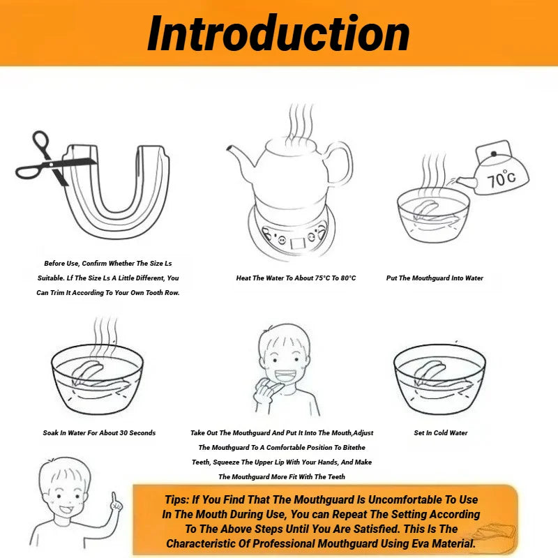 MMA Professional Boxing Sports Mouthguard Muay Thai Training Tooth Protection Set Children'S Fighting Mouth Guard Adult Teeth - Buy online at  Vibe In Cart.