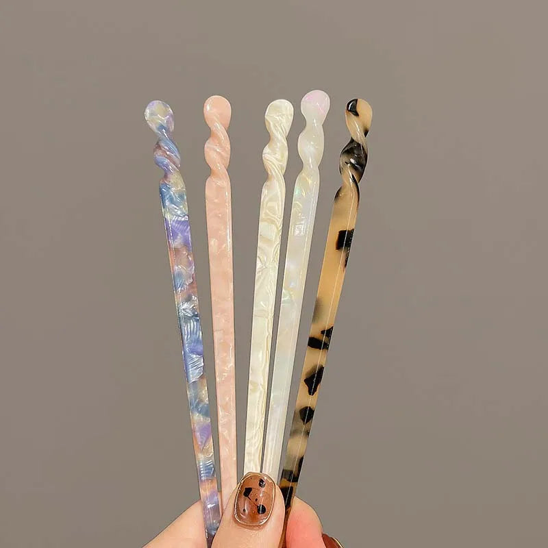 Vintage Chinese Style Hair Sticks for Women Girls Fashion Acetate Chopstick Shaped Hair Clips Pins Jewelry Hair Accessories - Buy online at  Vibe In Cart.