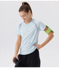 Summer Women's Tennis Sports T-Shirt Gym Running Fitness Training Sportswear Golf Yoga Shirts Quick Dry Breathable Top - Buy online at  Vibe In Cart.