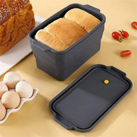 Large Silicone Baking Mold Toast Bread Silicone Mould Folding  Non-Stick Oven Tool Bakeware Cake Baked Pan Kitchen Accessories - Buy online at  Vibe In Cart.