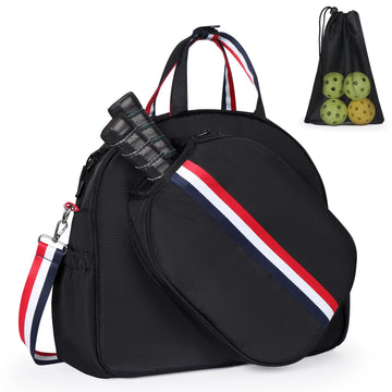 Adjustable Pickleball Paddle Backpack Bag Multi Sport Large Capacity Storage Tennis Racquetball Equipment For Men Women - Buy online at  Vibe In Cart.