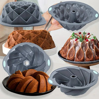 Silicone Bakeware Set Versatile Cake Molds Non-Stick Flower & Assorted Shapes Baking Pans Muffins Chocolates Moulds - Buy online at  Vibe In Cart.