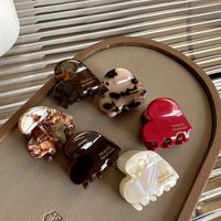 Colorful Small Heart-Shaped Hair Clip 3.5Cm Small Hairclaw Acetate Hair Crabs Girls Delicate Hairclips Women Hair Accessories - Buy online at  Vibe In Cart.